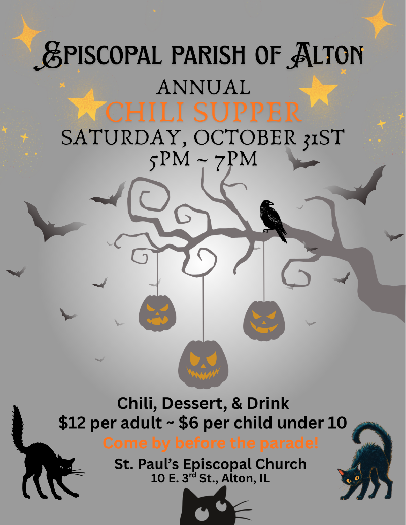 EPA annual Chili Supper event flyer