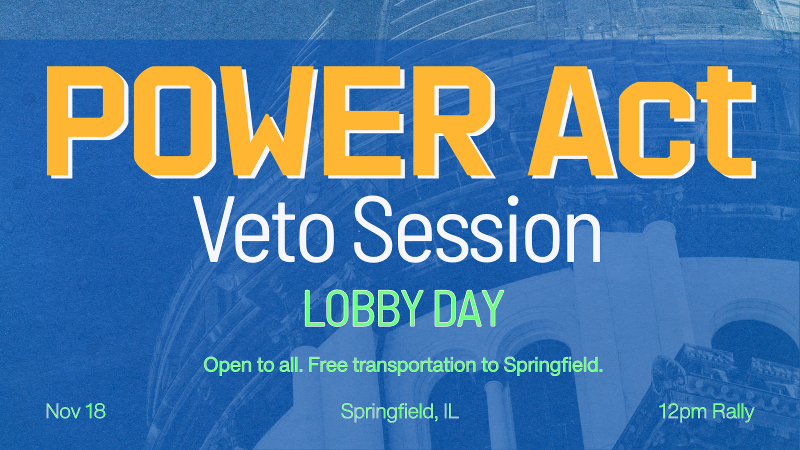 Veto Session POWER Act Lobby Day 2026 event flyer