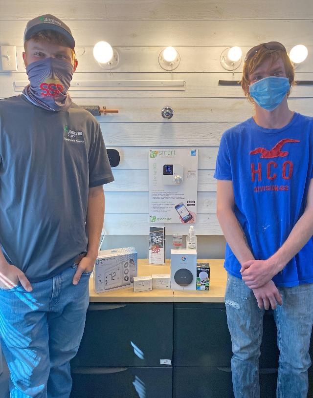 YouthBuild students have teamed up with Ameren Illinois, Senior Services Plus and the Alton Housing Authority to install smart technology in the homes of seniors.