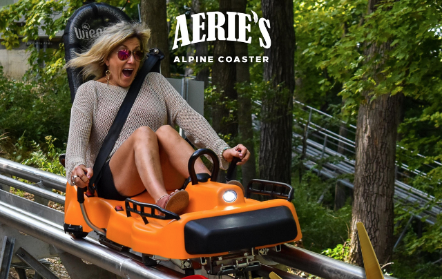 Aerie s Alpine Coaster Debuts On Grafton Riverfront RiverBender