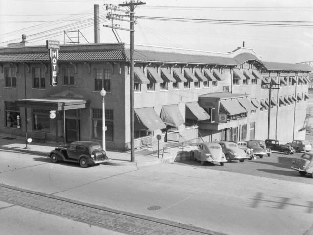 Photo of the hotel in 1938