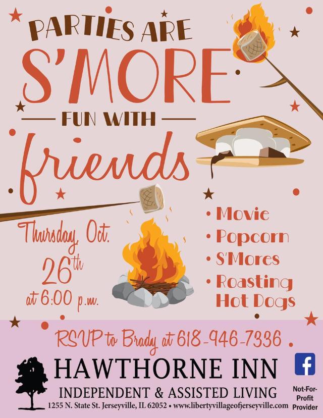 Parties Are S'More Fun With Friends Hawthorne Inn Independent