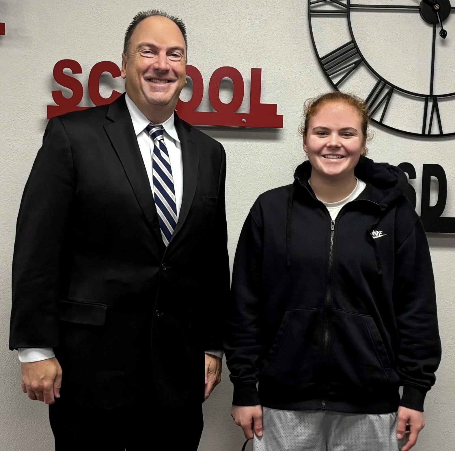 Art Fahrner and Claire Delehanty.