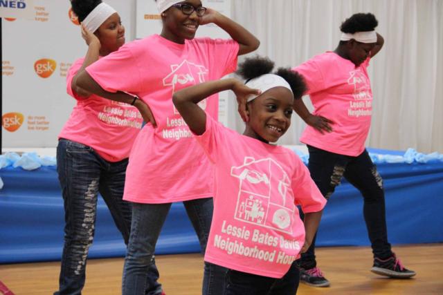 East St. Louis youth performers. Photos by Hannah Allee.