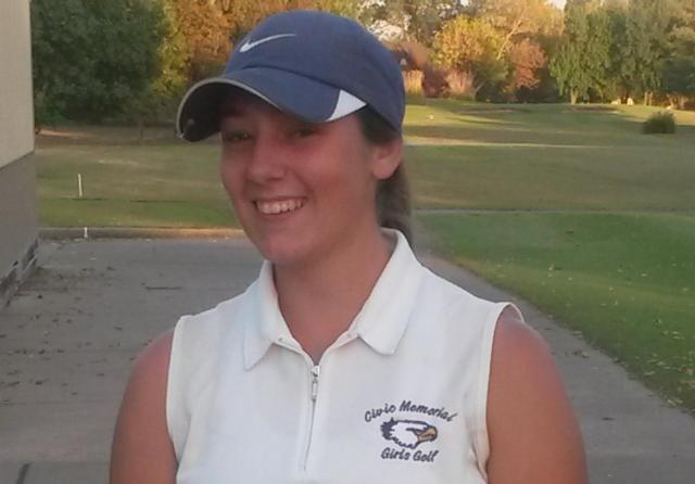 CMHS senior Sara Gwilliam made her way to Decatur to compete in this weekend's IHSA State Tournament.