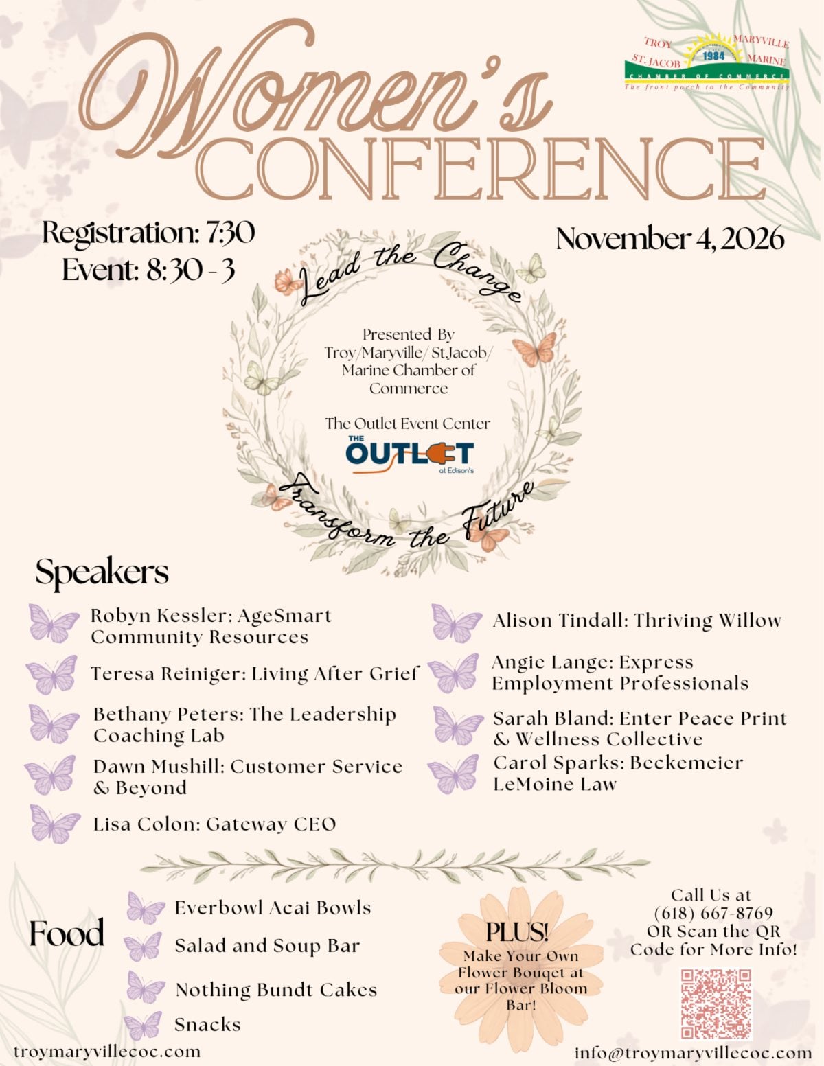 Troy/Maryville/St. Jacob/Marine Chamber of Commerce Women's Conference