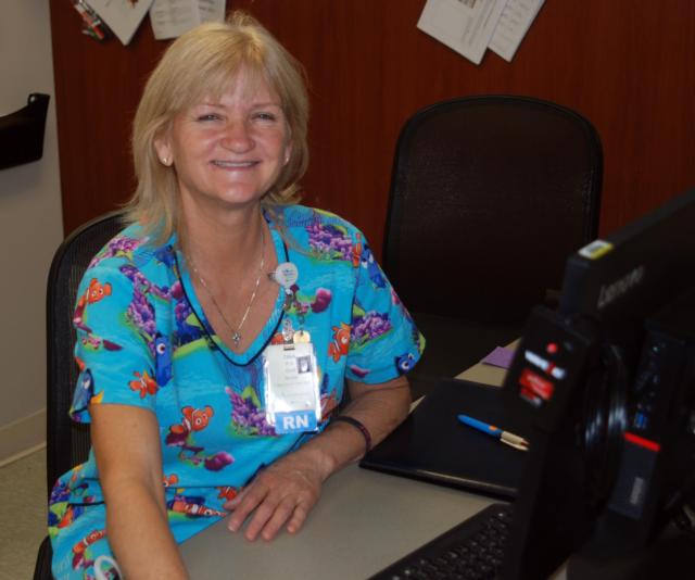 Tina Broyles is Alton Memorial Hospital’s 2017 BJC Health Hall of Famer.