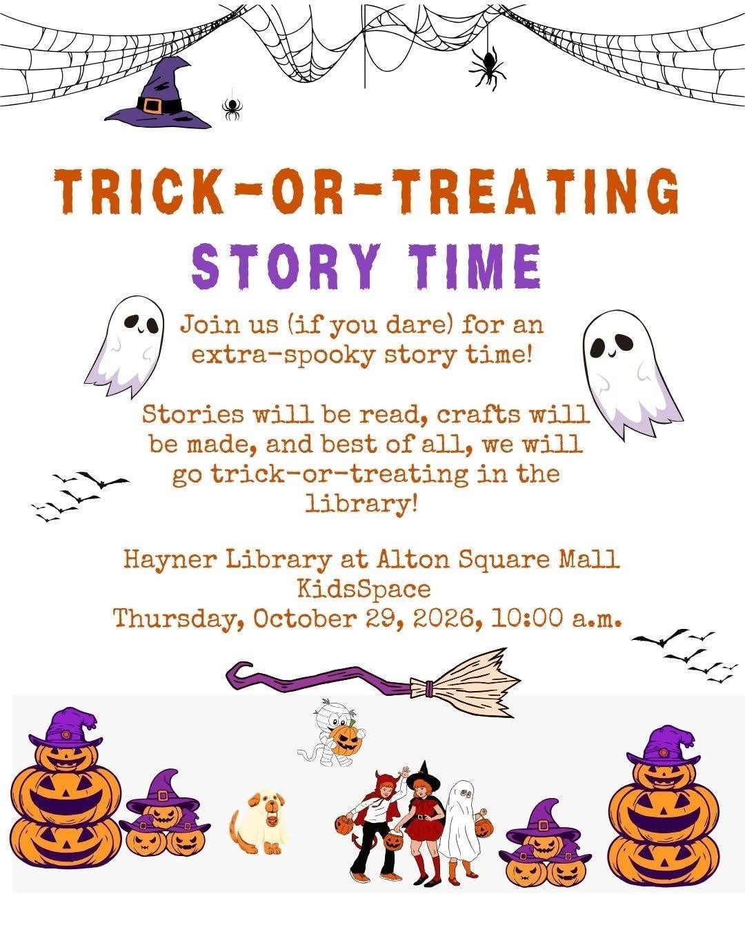 Trick-or-Treat Story Time