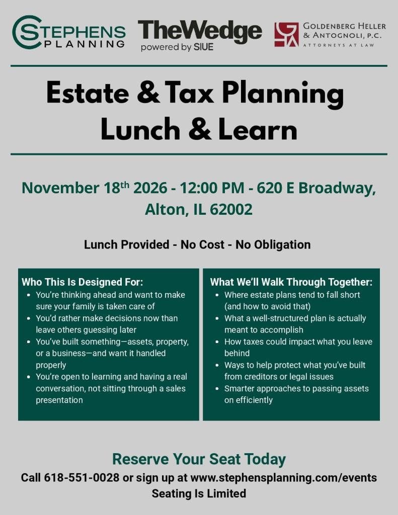 Estate & Tax Planning Lunch & Learn