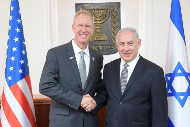 Gov. Bruce Rauner met Prime Minister of Israel Benjamin Netanyahu Monday during his economic and educational research partnership mission to the “Start-up Nation.”