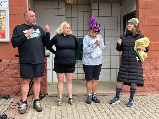 Organizers Craig Lombardi, Cami Beaber Giertz, Tawnya Hooper and Trisha Deanne Perks.