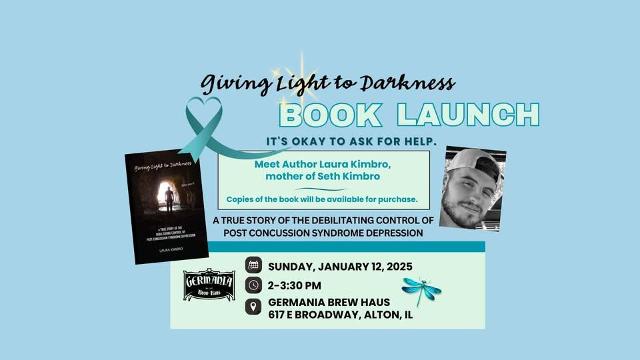 Giving Light to Darkness - Book Reading and Signing  event flyer