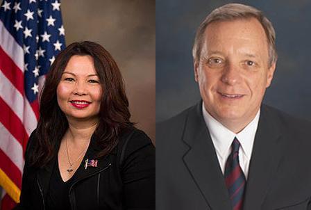 U.S. Senators Dick Durbin (D-IL) and Tammy Duckworth (D-IL)