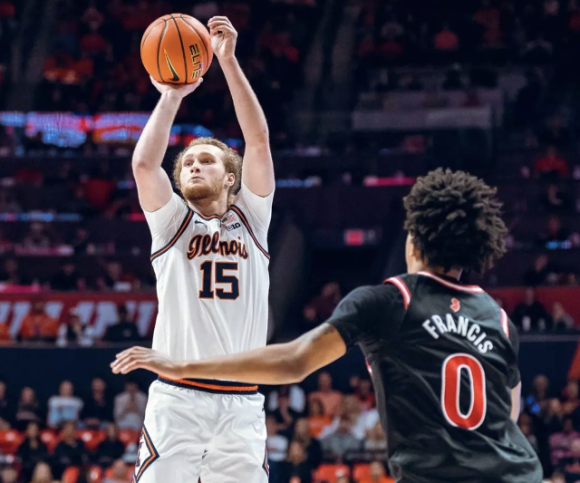 No. 16 Illinois Dominates Rutgers, 81-55