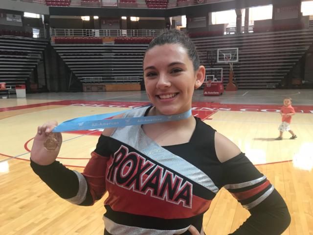 Roxana senior Cassidy Harvey