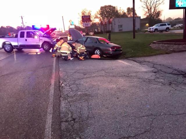 Photos taken from the Rosewood Heights Fire Protection District's Facebook page. Used with permission.