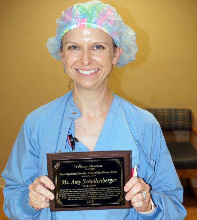 Amy Schollenberger, CRNA