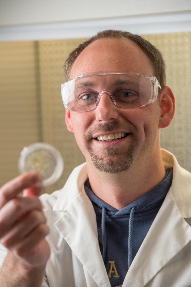 Darron Luesse, assistant chair and associate professor of the SIUE Department of Biological Sciences.