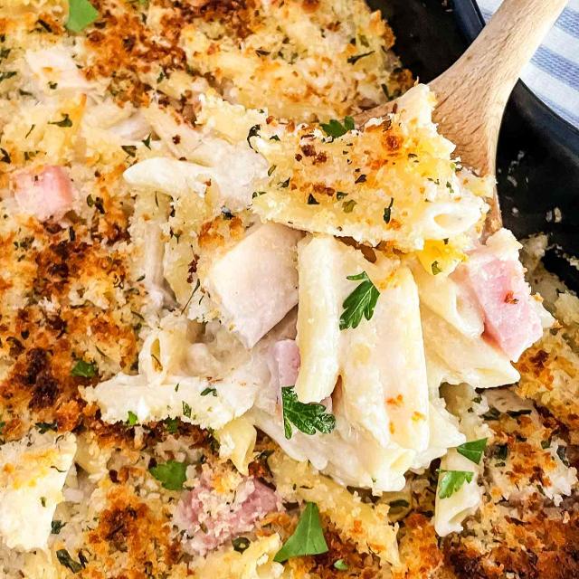 Chicken Cordon Bleu Casserole Recipe by Olive Oil Marketplace