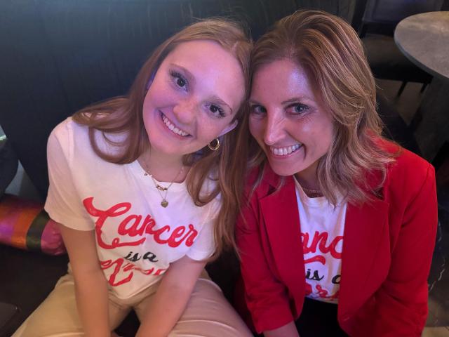 Rosenberger and her daughter.