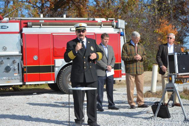 Edwardsville Fire Chief Rick Welle