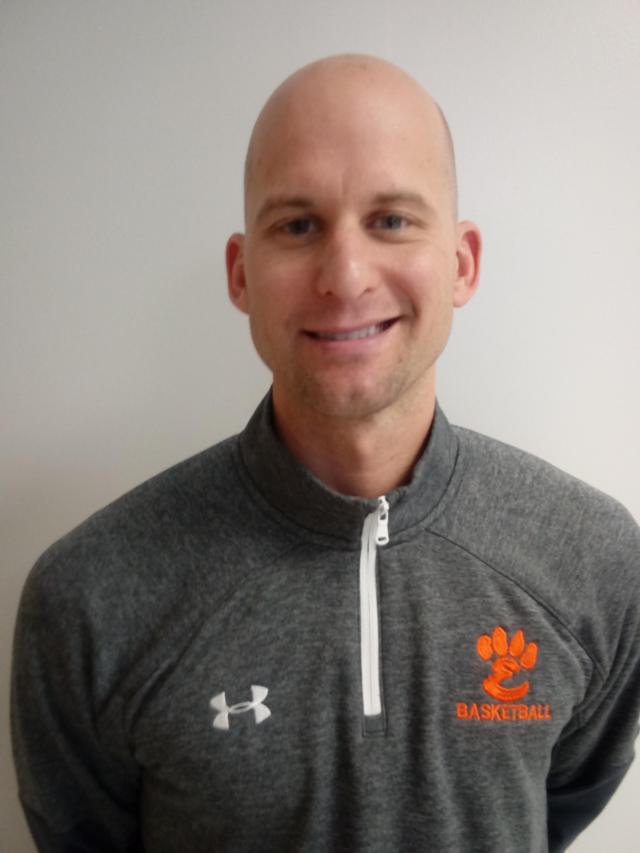 Edwardsville head boys basketball coach Dustin Battas.