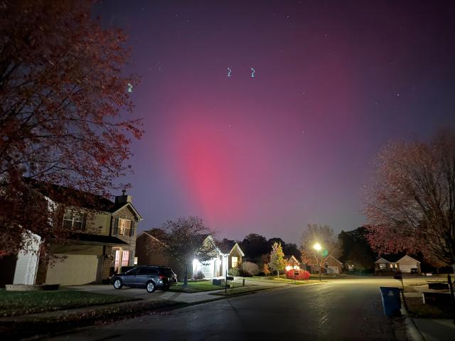 A photo by Dan Brannan in a neighborhood in Maryville, IL.