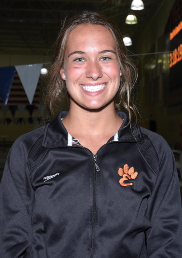 Edwardsville junior swimmer Ally Janson 