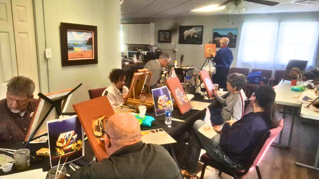 Adult Art Classes Starting at $45