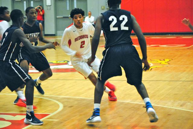 Marcus Latham was brilliant for the Redbirds in their opener on Wednesday with 21 points.