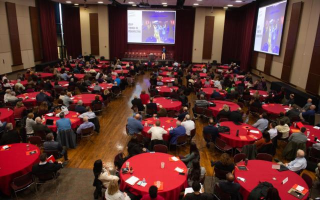 SIUE 2019 Project Management Symposium in the Morris University Center’s Meridian Ballroom.