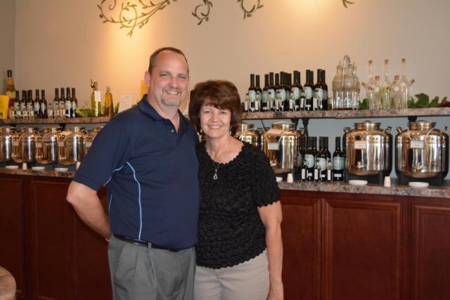 Olive Oil Marketplace is a successful small business in Alton, locally owned.