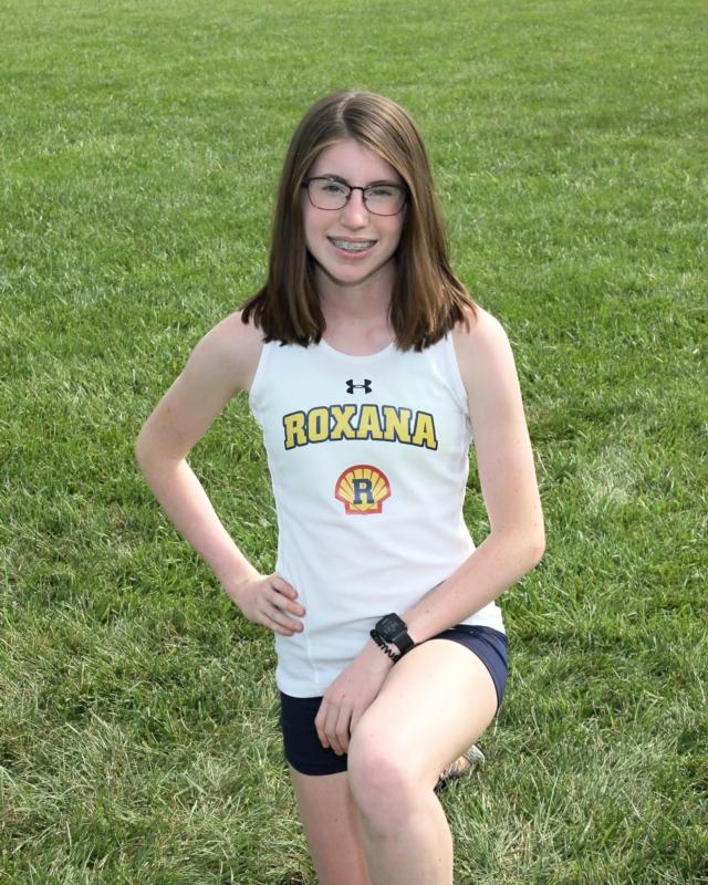 Sophomore cross country runner Riley Doyle 