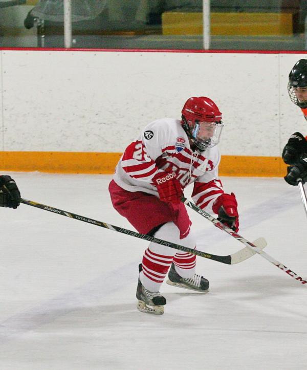 Jake Cunningham has been a key player on the ice this season for Alton's hockey team.
