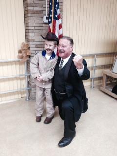 Joe Wiegand brings Theodore Roosevelt to the Wood River Public Library