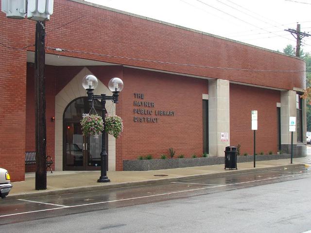 Hayner Public Library in Alton