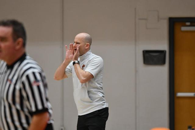 Coach Dustin Battas has guided the Tigers to 12 wins with only four losses this 2025-2026 cage season. (Photos by Dan Brannan).