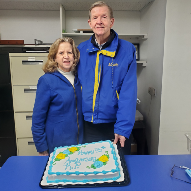 Robert and Donna Plummer celebrate 45 years of R.P. Lumber.
