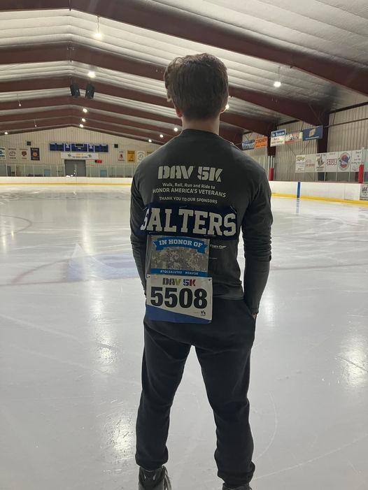 Wyatt Salters. Photo courtesy of Alton Redbirds Hockey on Facebook.