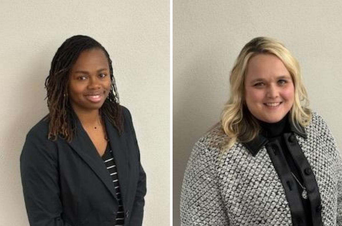 Amber Harrington and Julie Osborn.