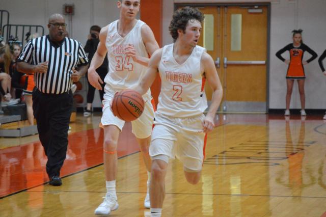Sharpshooter Jack Marinko again topped all scorers with 30 points on Tuesday night. (Photo by Brent Feeney)