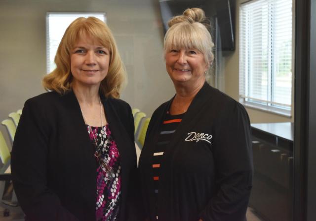 L to R: Lisa McQuade, President; Candice Fowler, Chairwoman and CEO
