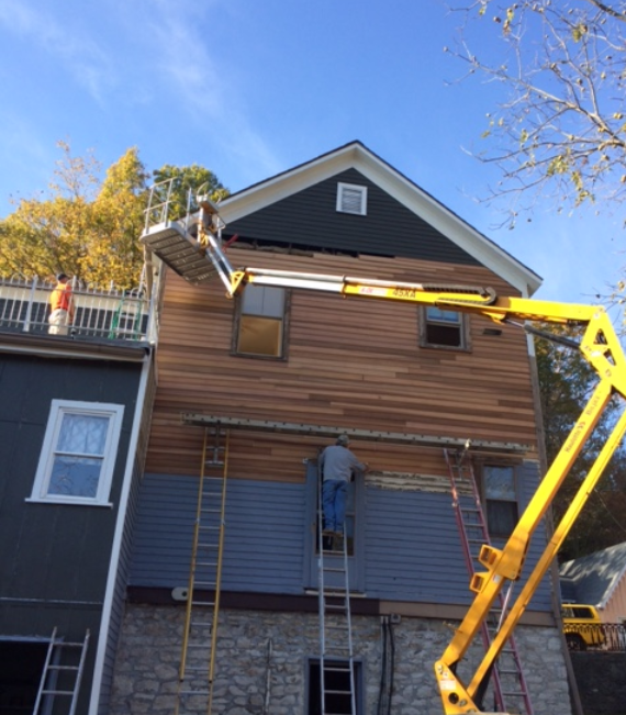 Renovations underway as of September – November 2017, Back
