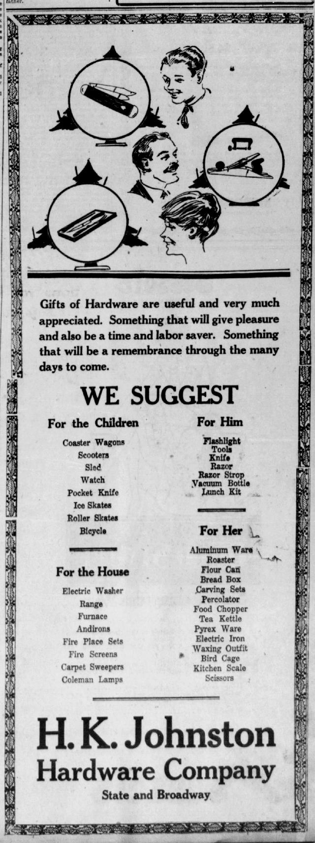 Alton Evening Telegraph, December 16, 1925