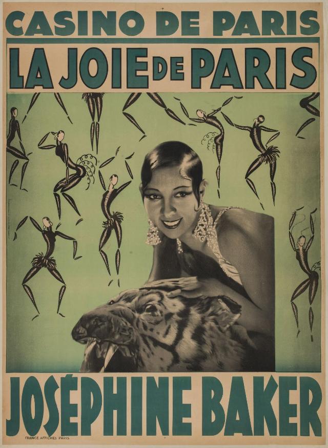 Casino de Paris. La joie de Paris. Jos&eacute;phine Baker : [affiche] https://bibliotheques-specialisees.paris.fr/ark:/73873/pf0002142030