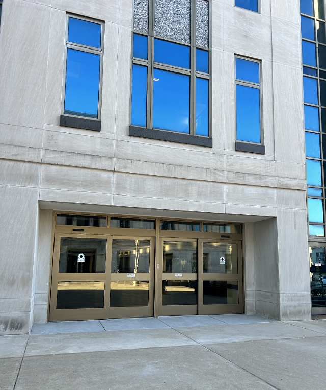 Crews Install New ADA Doors At Madison County Facilities