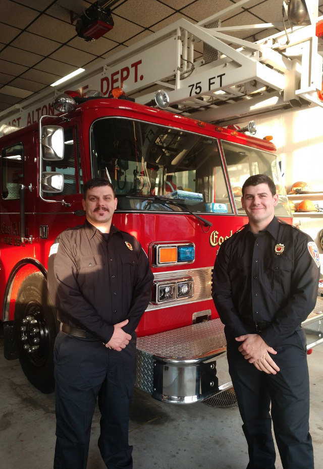 East Alton Fire Department Adds New Firefighters