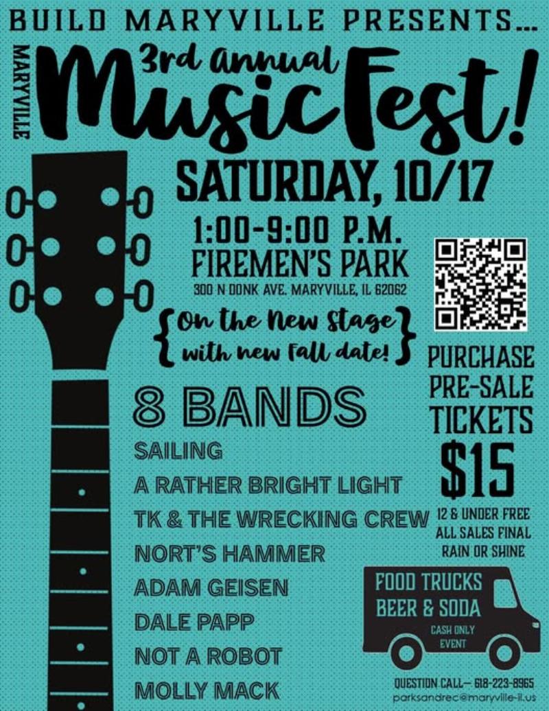 Maryville MusicFest event flyer