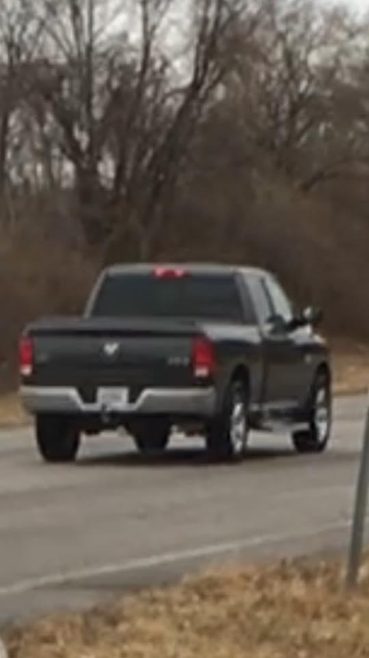 Photo of stolen truck provided by witness