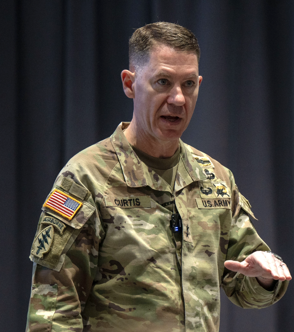 Maj. General Lance Curtis.